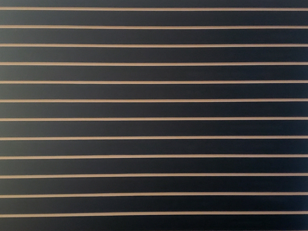 Spacewall - Black - Value Priced Slatwall – Impact Wall Brands