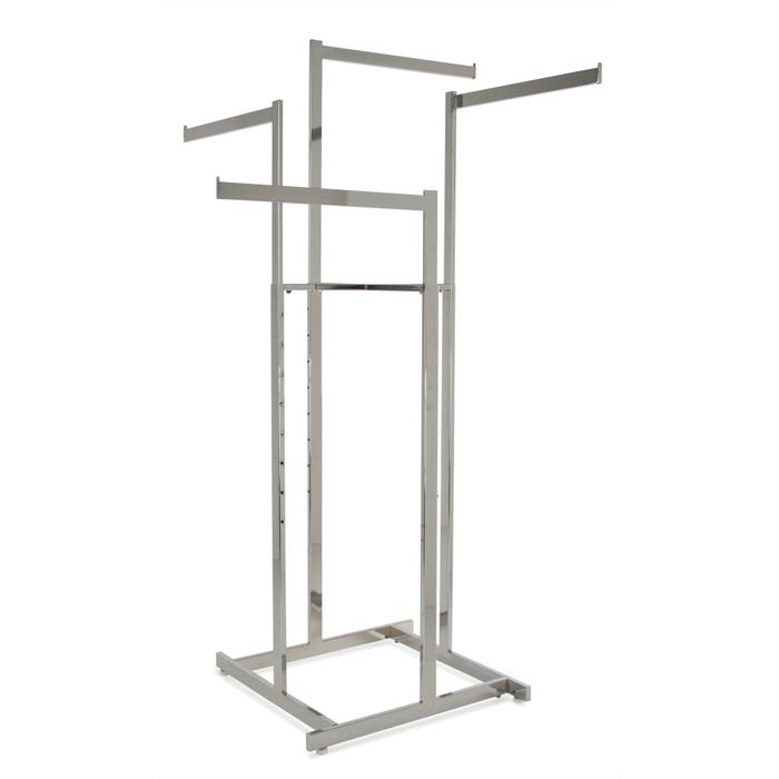 4-Way High Capacity Rectangular Tubing Rack w/ Straight Arms – Impact ...